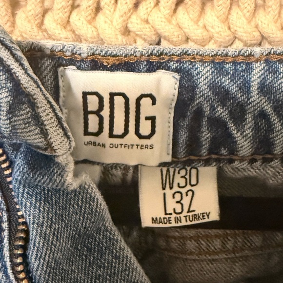 BDG Light Blue Straight Leg Women's Jeans - Picture 2 of 2